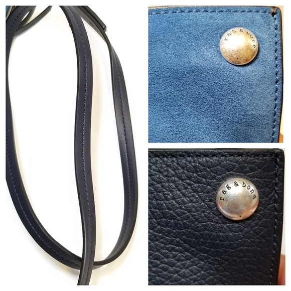 Rag & Bone  - Compass Colorblock Leather Bag - Picture 8 of 8